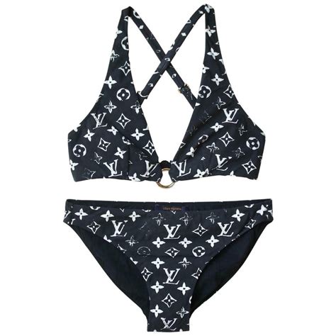 louis vuitton swimsuit|Louis Vuitton high waisted bikini.